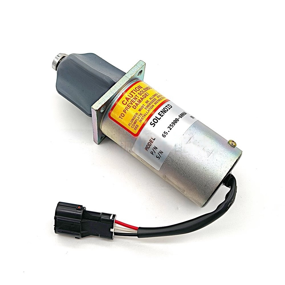 Heavy Equipment Bulldozer - Doosan Daewoo Excavator Flame out Solenoid