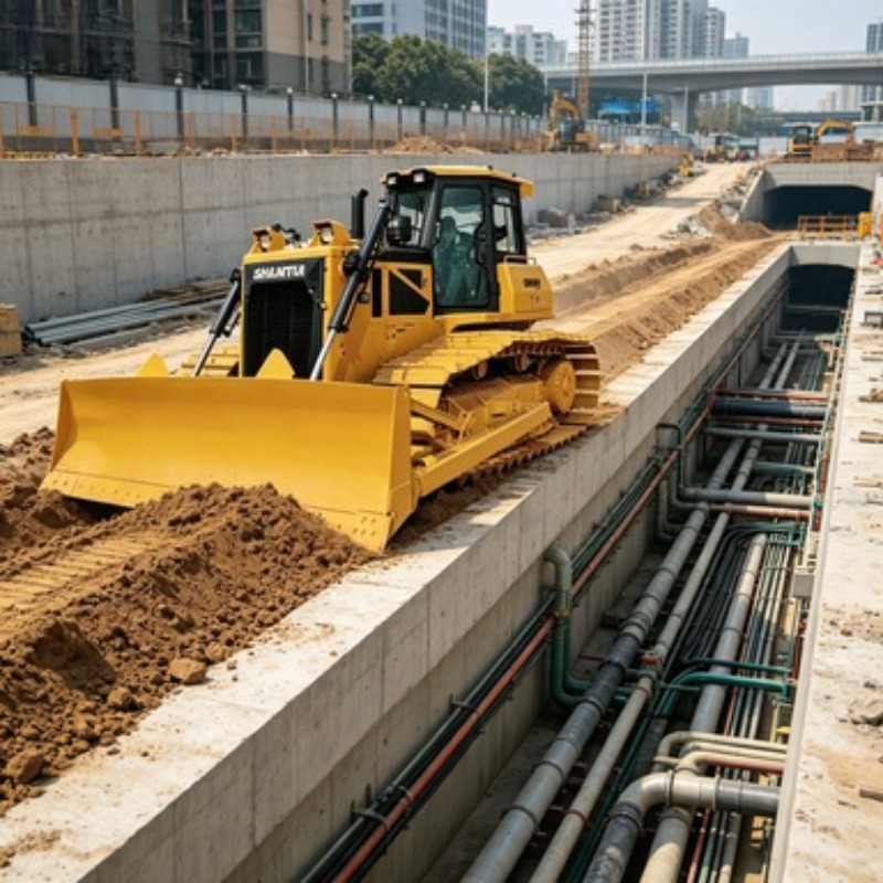 Crawler Dozer Bulldozer 22 Ton - đánh giá và giá Heavy Equipment Bulldozer