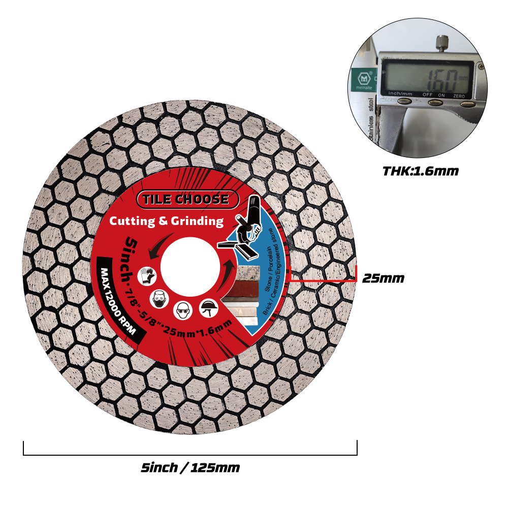D115mm/125mm Diamond Blade Dia - đánh giá và giá Brick Cutting Saw