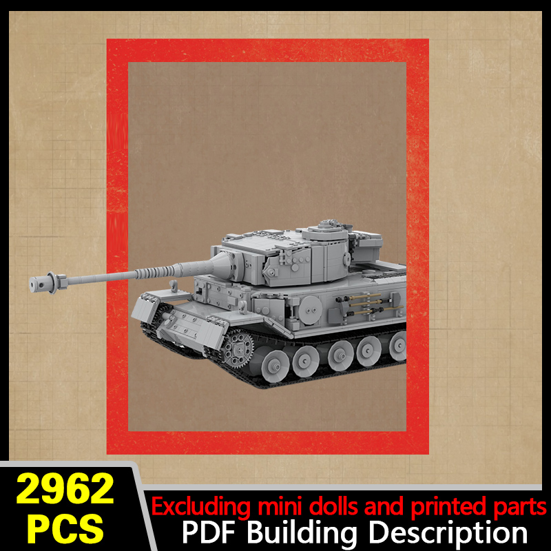 Tiger Ausf.E Heavy Tank Model  - đánh giá và giá Heavy Equipment Battery