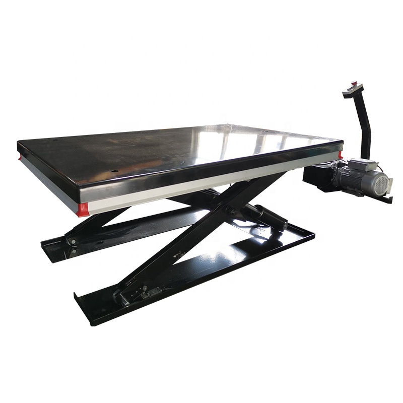 500kg 1000kg 1500kg Electric S - đánh giá và giá Scissor Lift Table Hydraulic