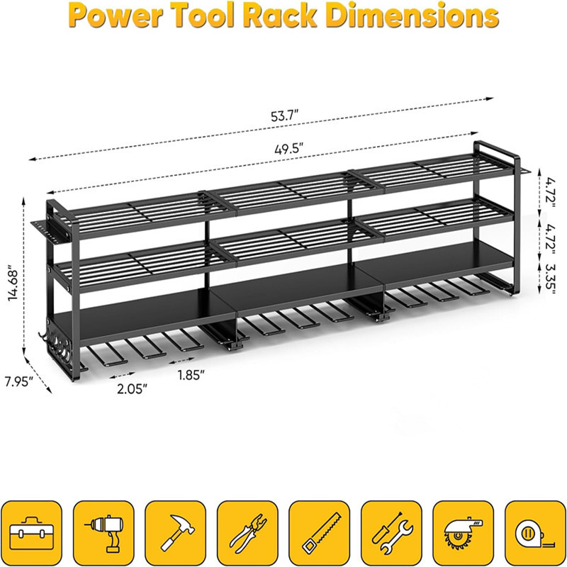 Large Power Tool Organizer Wal - đánh giá và giá Heavy Equipment Battery