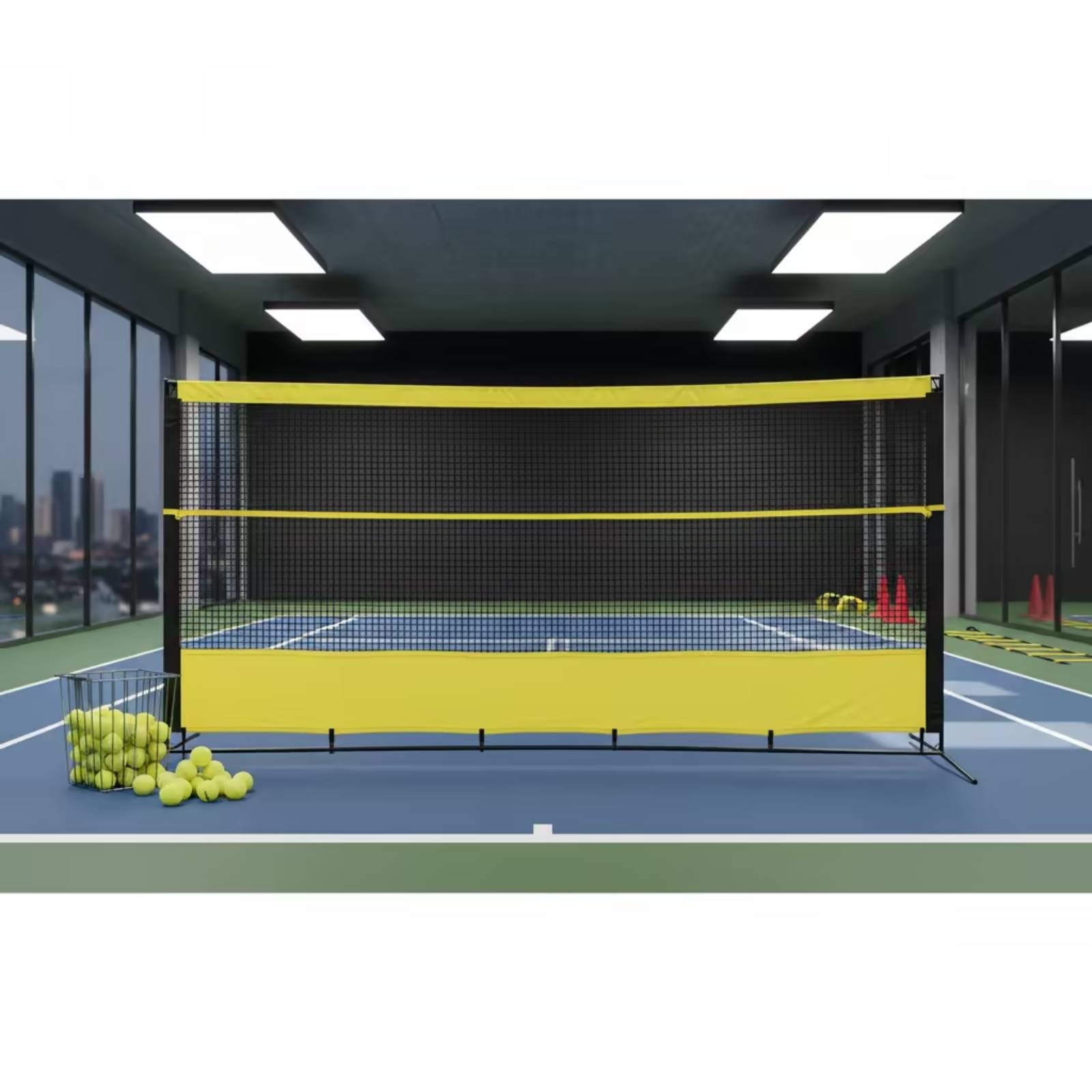 Tennis Rebound Net with Bag He - đánh giá và giá Heavy Equipment Training