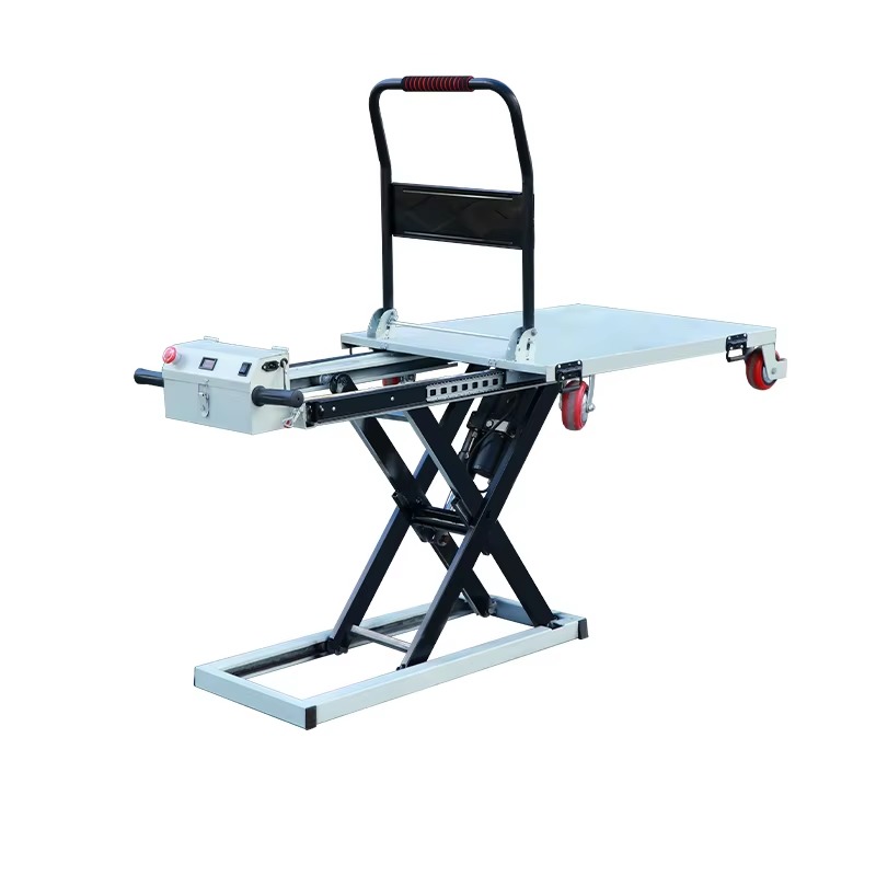 Portable Trolley Scissor Type  - đánh giá và giá Scissor Lift Table Hydraulic