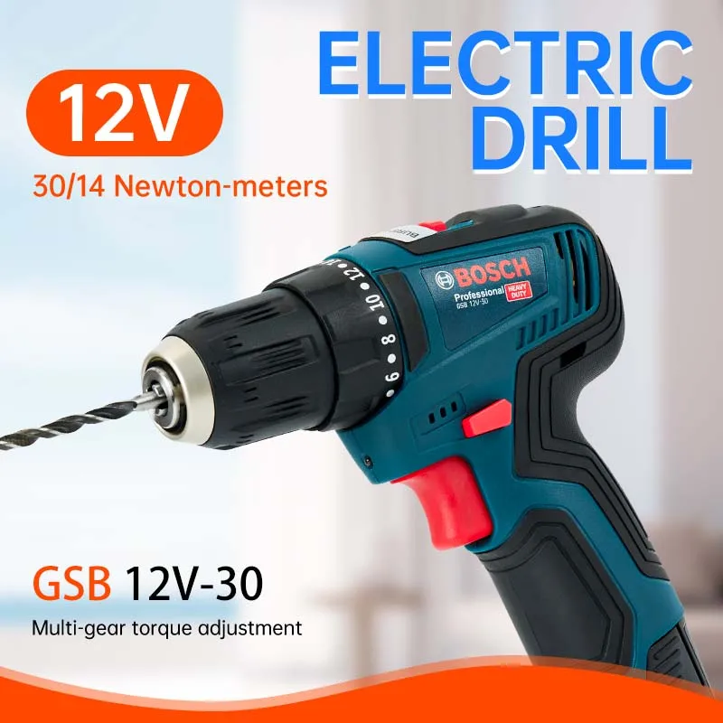 Bosch GSB-12-V30 Electric Dril - đánh giá và giá Heavy Equipment Battery