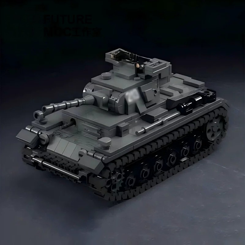 MOC WW2 F-type Heavy Tank War  - đánh giá và giá Heavy Equipment Battery