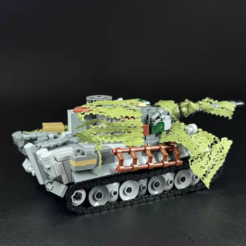 Tiger 237 Heavy Tank Model MOC - đánh giá và giá Heavy Equipment Battery